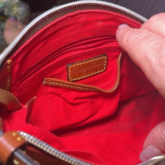 Dooney and Bourke orange small Crossbody bag made of canvas - Picture 9 of 10